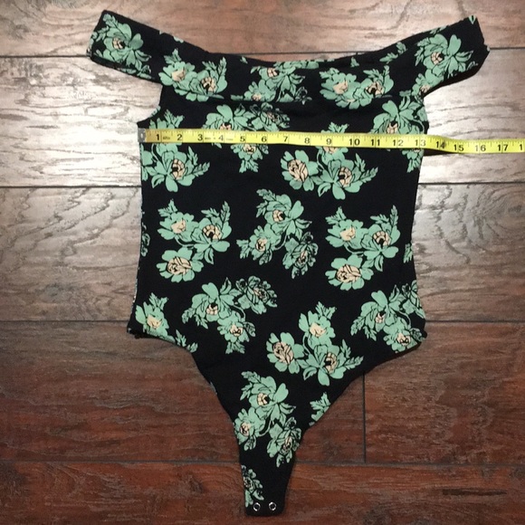 NWD Free people So Much Off Shoulder Bodysuit top - Picture 7 of 8